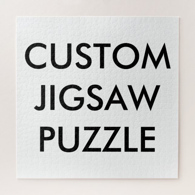 Custom Personalized Large 20"x20" Jigsaw Puzzle (Horizontal)