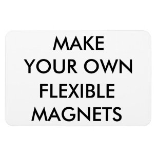 Custom Personalized Large Flexible Fridge Magnet