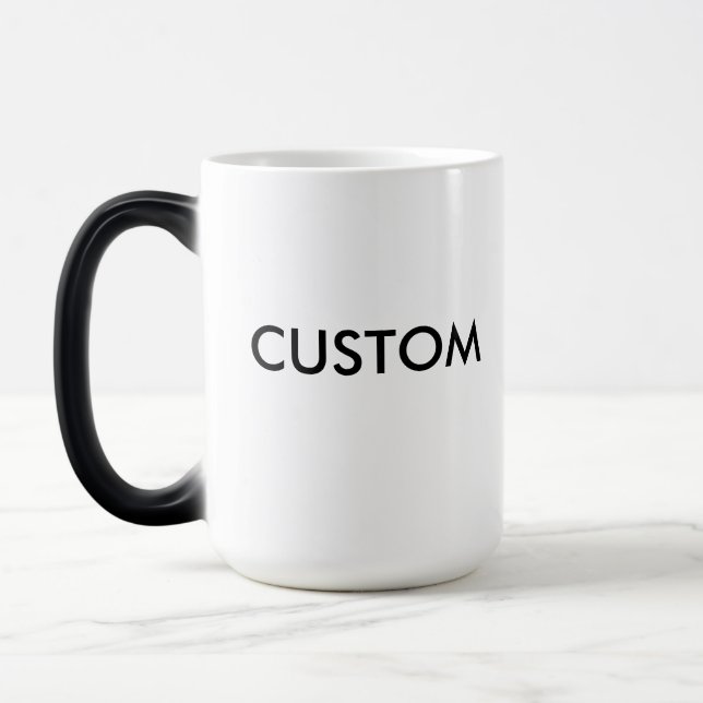 Custom Personalized Magic Mug Blank Template (Left)