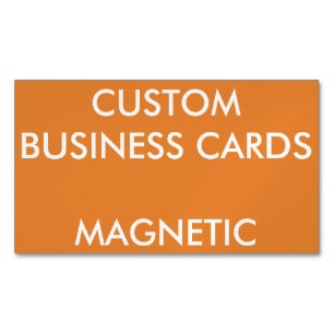 Custom Personalized Magnetic Business Cards Blank