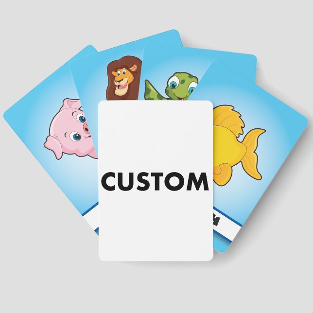 Custom Personalized MATCH Card Game Pack (Back)