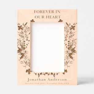 Custom Personalized Memorial Remembrance Etched Frames