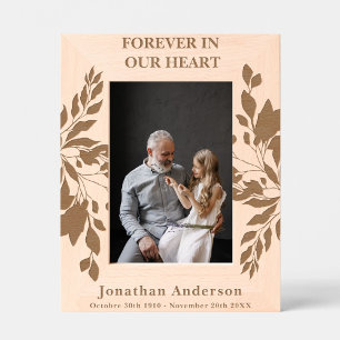 Custom Personalized Memorial Remembrance Etched Frames