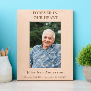Custom Personalized Memorial Remembrance Etched Frames