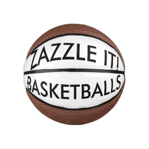 Custom Personalized Mini Basketball Blank Template