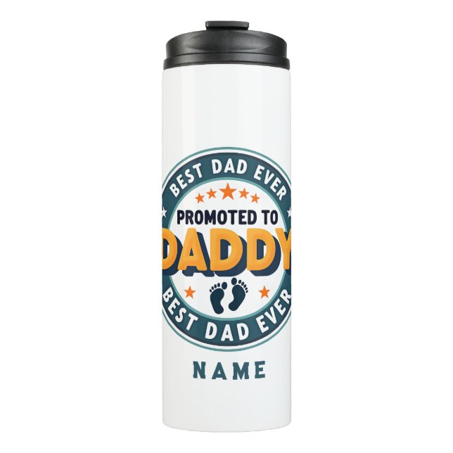 Custom Personalized Name Gift for Dad Thermal Tumbler (Front)