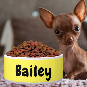 Custom Personalized Name Photo Art Colour Pet Smal Bowl