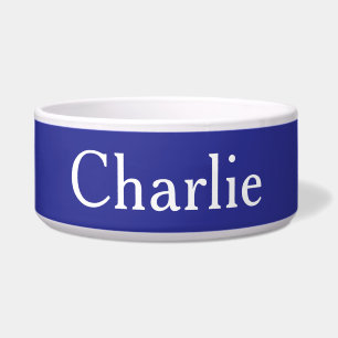 Custom Personalized Name Photo Art Deep Blue Pet