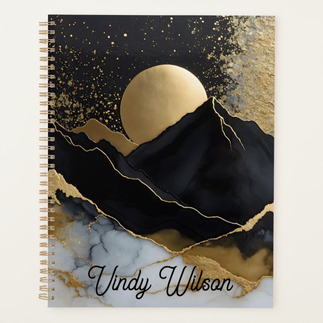 Custom Personalized Name Planner (Front)