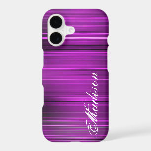 Custom Personalized Name Purple iPhone 7 Plus Case