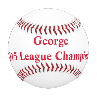 Custom Personalized Name Team Baseball Champs!