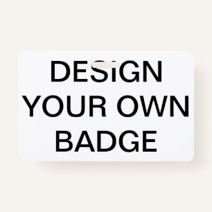 Custom Personalized OFFICE EVENT EXHIBITION BADGE