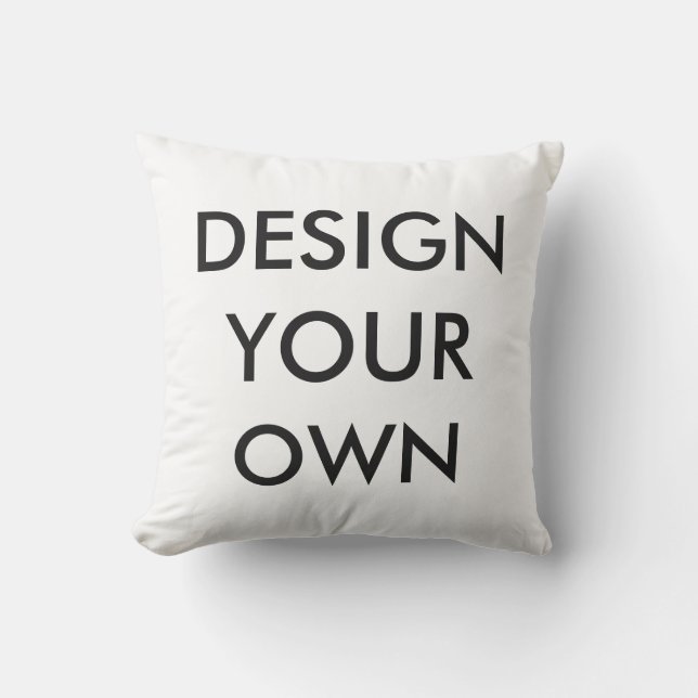 Custom Personalized Outdoor Throw Pillow Blank (Front)