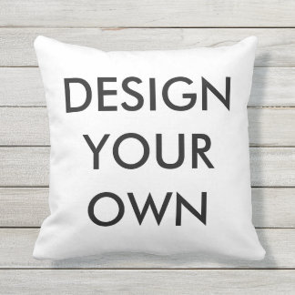 Custom Personalized Outdoor Throw Pillow Blank