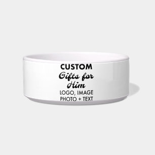 Custom personalized Pet, Cat, Dog Bowl 5.75"