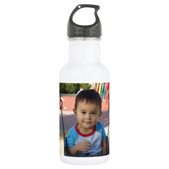 Custom Personalized Photo 532 Ml Water Bottle (Front)