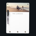 Custom Personalized Photo and Monogram Dry Erase Board<br><div class="desc">Add your own custom photo and personalize your dry erase board with your name or other custom text of your choice for a unique personal gift.  Click the "Customize It" button to change fonts and colours and further personalize the design!</div>
