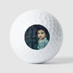 Custom Personalized Photo and Text Golf Balls