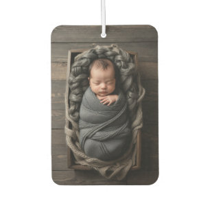 Custom Personalized Photo Baby Poem Air Freshener