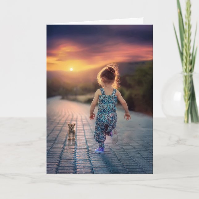 Custom Personalized Photo  Card (Front)