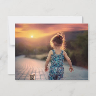 Custom Personalized Photo Card