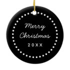 Custom Personalized Photo Christmas Ornament