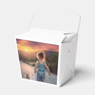Custom Personalized Photo  Favor Box