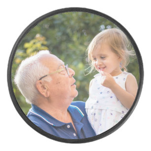 Custom Personalized Photo Hockey Puck
