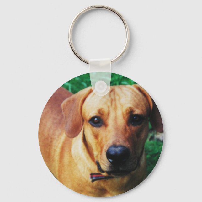 Custom Personalized Photo Keyring (Front)