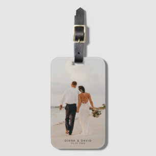 Custom Personalized Photo Luggage Tag