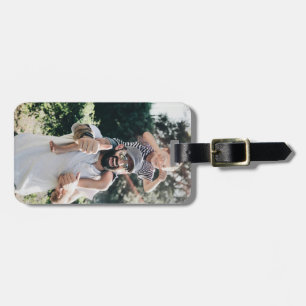 Custom Personalized Photo Luggage Tag