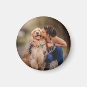 Custom Personalized Photo Magnet