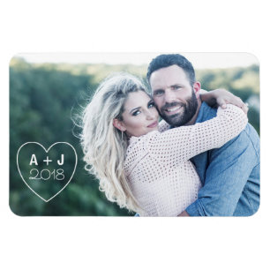Custom Personalized Photo Magnet