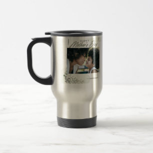 Custom personalized photo mother's day travel mug
