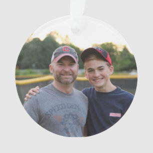 custom / personalized photo ornament - 2016