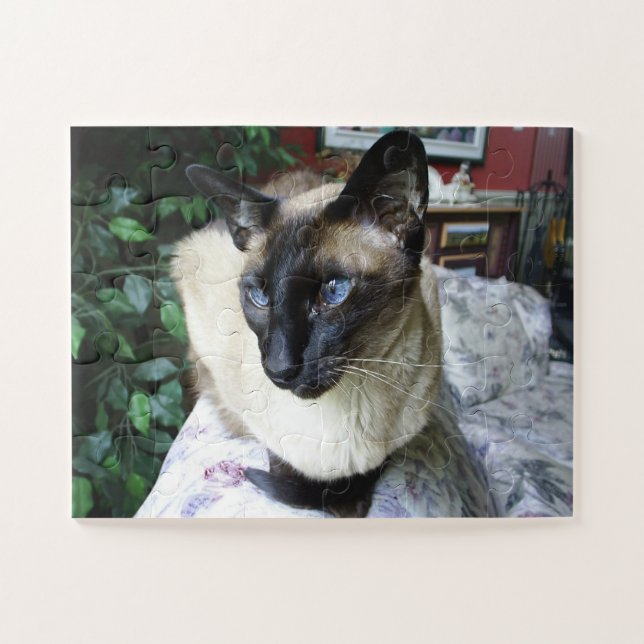 Custom Personalized Photo Pet Family Jigsaw Puzzle (Horizontal)