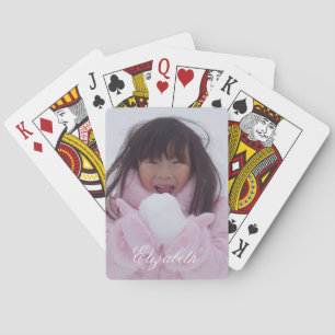 Custom Personalized Photo Playing Cards