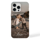 Custom Personalized Photo Simple Love Text