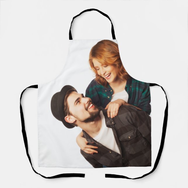 Custom Personalized Photo Template Add Your Own Apron (Front)