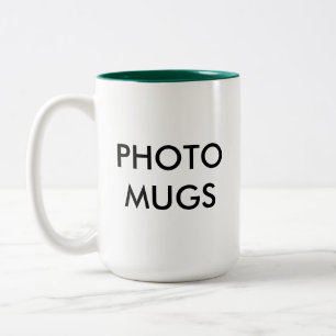 Custom Personalized Photo Two-Tone Mug Blank