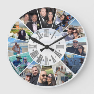 Custom Personalized Photo Wall Clock