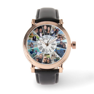 Custom Personalized Photo  Watch
