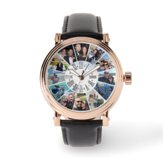Custom Personalized Photo  Watch