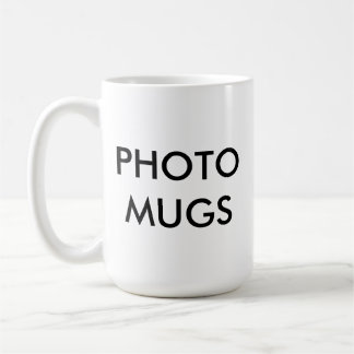 Custom Personalized Photo White Mug Blank