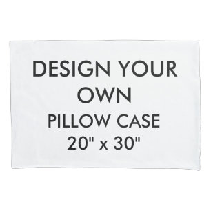 Custom Personalized Pillow Case 20" x 30"