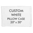 Custom Personalized Pillow Case 20" x 30"