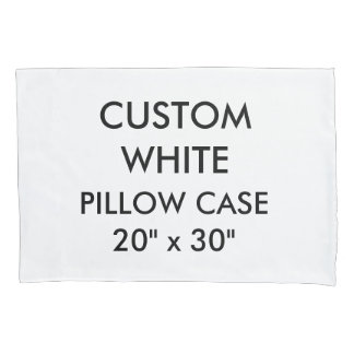 Custom Personalized Pillow Case 20" x 30"