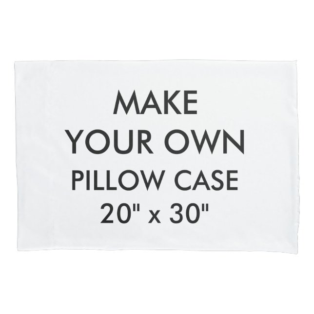Custom Personalized Pillow Case 20" x 30" (Front)