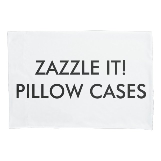 Custom Personalized Pillowcase Blank Template (Front)