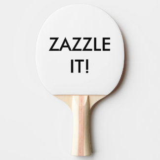 Custom Personalized Ping Pong Paddle (Bat) Blank
